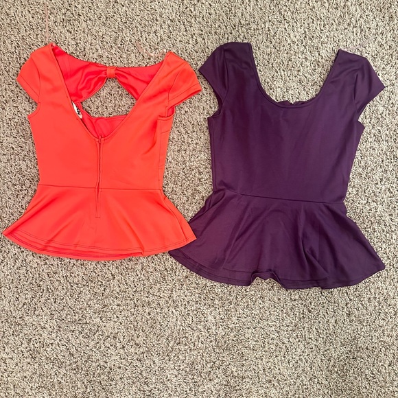 Top Ruffle Blouses Bundle / Size M - Picture 3 of 5